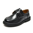 thumbnail image 1 of LYHaoo Boys Sneakers For Weddings And Performances Stylish British Dress Shoes For School Age 3.5 To 14 Years Elegant Footwear For Formal Occasions Sizes 12.5 Blue(Little Kid), 1 of 5