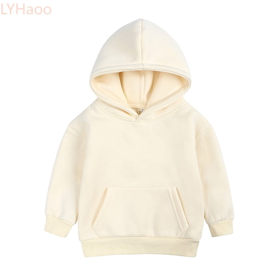 LYHaoo Boys and Girls Hoodies Pullover Sweatshirt Oversized Hooded with Pockets,2-3 Years