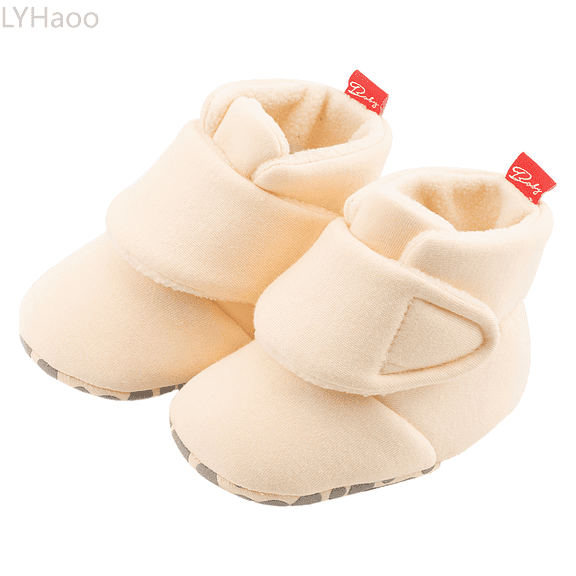 LYHaoo Breathable Infant Sneakers Flexible Sole First Walking Shoes Lightweight Comfortable Baby Footwear For Boys Girls Toddlers Early Sizes 4 Toddler Beige(0-6 Months)