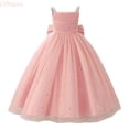 thumbnail image 1 of LYHaoo Child Girls Sleeveless  Dress Party Festival Gown Dressesï¼Girls A Line Dresses Sizes 7-8 Years Pink, 1 of 7