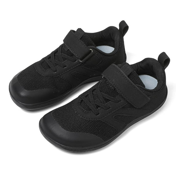LYHaoo Children's Leisure Sports Non Breathable Wide Shoes Walk Dance Shoes Walking Shoes Sizes 11 Black(Little Kid)
