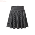 thumbnail image 1 of LYHaoo Children's Spring And Summer Stripes Skirt Pants With Running Tennis Pocket Sport Skirt Pants,Dresses for School Casual Sizes 3-4 Years Black, 1 of 5