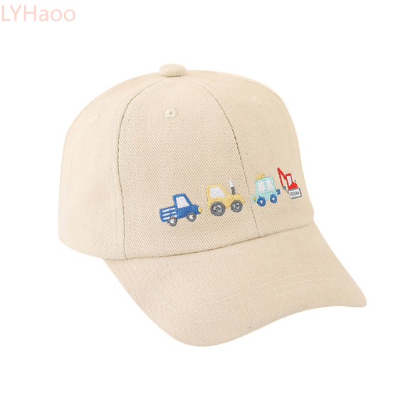 LYHaoo Cute Cartoon Pattern Caps Boys Girls Baseball Hat Summer Kids Sun Hat for School Outdoor Play
