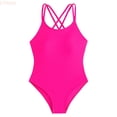 thumbnail image 1 of LYHaoo Girls Piece Beach Pajama Style Swimwear For Girls Spash Proof Bathing With Sun And Comfortable Stretch For Kids,Girls' One-Piece Swimwear 14 Years, 1 of 7