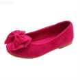 thumbnail image 1 of LYHaoo Girls Princess Flats Girls Dance Student Bowknot Princess Soft Baby Solid Shoes Kid Children Single Baby Shoes Sizes 9.5 Pink(Little Kid), 1 of 3