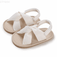 thumbnail image 1 of LYHaoo Girls Sandals Baby Girls Sandals Summer Shoes Outdoor First Waler Toddler Girls Shoes For Summer Sizes 5 Toddlers(6-12 Months), 1 of 7