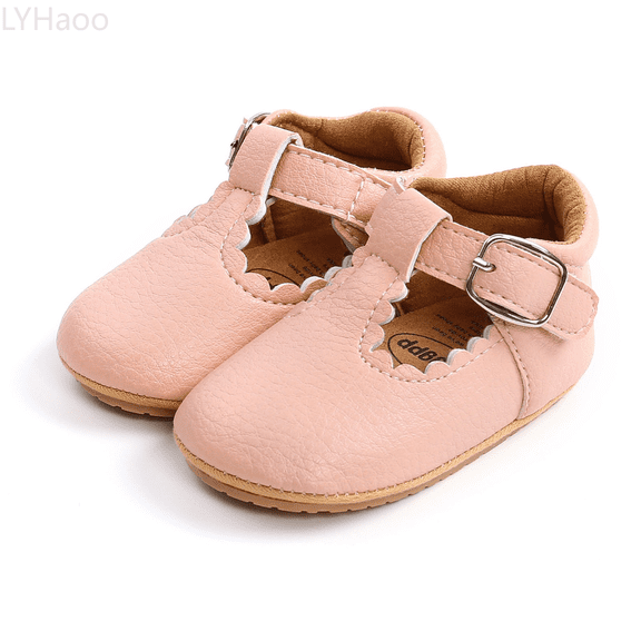 LYHaoo Girls Sandals Baby Sandals For Girls Soft Sole First Comfortable Infant Shoes For 0 18 Months Casual Spring Summer Fall Toddler Shoes Sizes 4 Toddlers(0-6 Months)