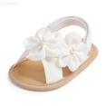 thumbnail image 1 of LYHaoo Girls Sandals Baby Sandals For 0 18 Months Soft Breathable Summer Walking Shoes Cute Floral Design Casual Comfortable Footwear Sizes 6 Toddlers(12-18 Months), 1 of 7