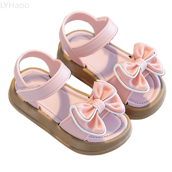 LYHaoo Girls Sandals Children's Casual Outdoor Sandals With Hook And Loop Fastening For Beach And Everyday Sizes 9.5 Little Kid(3.5-4 Years)