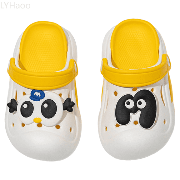 LYHaoo Girls Sandals Children's Shoes Summer New EVA Outer Wear Cartoon Cute Baby Toe Slippers For Boys And Girls Sizes 11 Little Kid(4.5-5 Years)