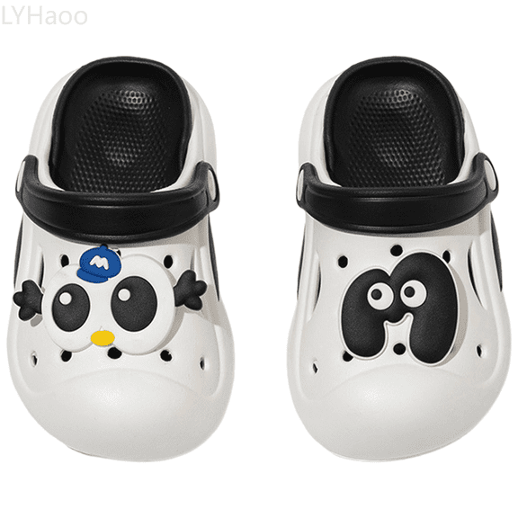 LYHaoo Girls Sandals Children's Shoes Summer New EVA Outer Wear Cartoon Cute Baby Toe Slippers For Boys And Girls Sizes 13 Big Kid(7.5-8 Years)