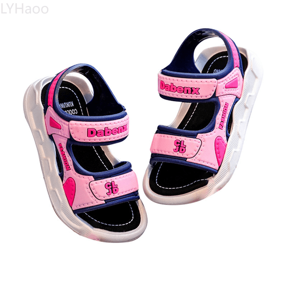 LYHaoo Girls Sandals Girls Sandals For Toddler Kids And Youth Adjustable Straps Lightweight Comfortable Casual Outdoor Summer Footwear Sizes 33 Big Kid(12.5-13 Years)