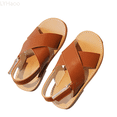 thumbnail image 1 of LYHaoo Girls Sandals Girls Sandals For Toddlers And Kids Soft Comfortable Adjustable Straps Breathable Lightweight For Daily Wear Outdoor Beach Play Spring Summer Sizes 9 Little Kid(2.5-3 Years), 1 of 7