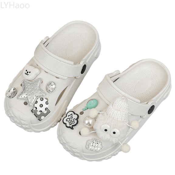 LYHaoo Girls Sandals Summer Casual Closed Toe Shoes For Kids Perfect For Everyday Adventures And Relaxed Outings Ages 4 16 Ideal For Matching With Casual Outfits Sizes 12.5 Big Kid(10-11 Years)