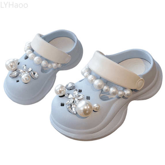 LYHaoo Girls Sandals Trendy Summer Casual Footwear For Kids For Everyday Wear Comfortable Closed Toe Design For Active Play Sizes 12-12.5 Big Kid(10-11 Years)