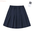thumbnail image 1 of LYHaoo Girls School Skirt Pleated A Line Skirt For Kids Children Teen Students Comfortable Stretchable Casual Wear Girls School Uniform Skirt,Sizes 13-14 Years, 1 of 6