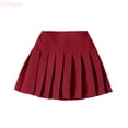 thumbnail image 1 of LYHaoo Girls Summer Fashion Waist Tennis Pleated Slim Skirt Casual Mini Waist Skirt Fashion High Skirt Girls School Uniform Skirt,Sizes 5-6 Years, 1 of 6