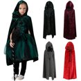 thumbnail image 1 of LYHaoo Kids Halloween Cape Cloak with Hood Boys Party Dress Up Outfits(One Size), 1 of 6