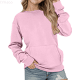 thumbnail image 1 of LYHaoo Oversized Girls Hoodies Casual Long Sleeve Pullover Sweatshirts With Pocket Drop Shoulder Cute Loose Fit Top For Girls Hoodies Sweatshirts for School Sizes 11-12 Years(Pink), 1 of 6