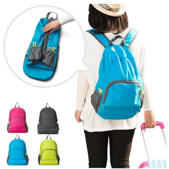 LYHaoo Portable Outdoor Foldable Backpack Travel Mountaineering Bag Waterproof Cloth Sports Bag Backpack for Students and Adults