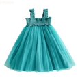 thumbnail image 1 of LYHaoo Princess Casual Dresses Toddler Girls Sleeveless Mesh Lace Holiday Party Dress Dance Party Dresses Clothes Sizes 2-3 Years(Blue), 1 of 6