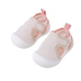 thumbnail image 1 of LYHaoo Summer Boys And Girls' Baby Boys' Girls' Mesh Breathable Soft Soled Shoes For Learning To Walk Sizes 14 Yellow(Toddler), 1 of 3