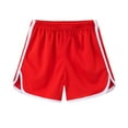 thumbnail image 1 of LYHaoo Summer Kids Casual Shorts For Boys And Girls Elastic Waist Beach Pants Kids' Swimwear Toddler To Big Kid Sizes Kids Shorts Sizes 4-5 Years Red, 1 of 6