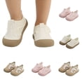 thumbnail image 1 of LYHaoo Toddler Barefoot Shoes Breathable Soft Sole First Sneakers Shoes Lightweight Walking Footwear,Beige,Sizes 5.5(4.72") Toddler, 1 of 7