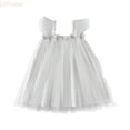 thumbnail image 1 of LYHaoo Toddler Girls Fly Sleeve Holiday Party Dress Dance Party Dresses Clothes,Vintage Girls Dress Sizes 3-4 Years White, 1 of 5