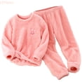 thumbnail image 1 of LYHaoo Toddler Kids Boys Girls Winter Long Sleeve Cartoon Prints Fleece Tops Pants 2PCS Outfits Clothes Set Boys Pants Clothing Set Sizes (11-12 Years), 1 of 5
