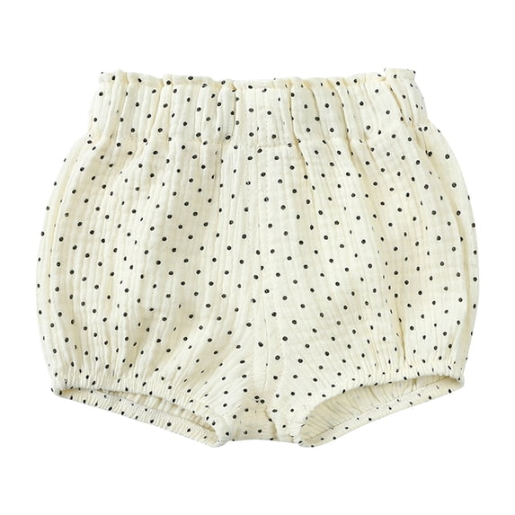LYHaoo Toddler Shorts Girls Boys Summer Cute Cartoon Printed Loose Pants Bract Bread Shorts Fashion Summer Casual Sizes 6-9 Months White