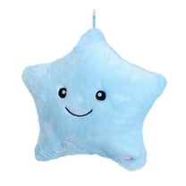 LYINGF 15.8'' LED Twinkle Star, Soft Plush Pillow Toys Glowing Stuffed Star Light up Pillow Plush with Colorful Night Lights Birthday Valentines Day Gift for Toddler Kids