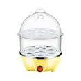 thumbnail image 1 of LYINGF 2-Tier Electric Food Steamer for Cooking Vegetables, Seafood, Rice, Includes Egg Cooker with Steaming & Frying, Rapid Cooking with Auto Shut-Off Feature, 1 of 8