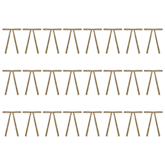 LYINGF 24Pcs Velvet Bows for Christmas Tree - Elegant Velvet Ribbon Bows for Decorating Tree, Garland, and Wreath, Soft Touch Xmas Ornaments for Indoor Holiday Decor