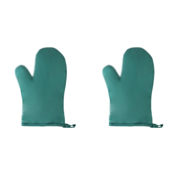 LYINGF 2PCS High Temperature Insulation Gloves, Thick Cotton Oven Mitts for Microwave and Cooking, Heat-Resistant for Kitchen and Home Use, Protective Handwear for Baking and Grilling
