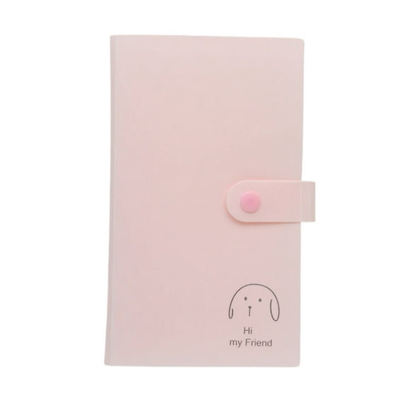 LYINGF 3 Inch Small Card Star Photo Letter Card Storage Book, Photocard Binder, Leather Binder Cover with Magnetic Buckle Closure, Trading Card Album, Collectible Card Holder, Organizer
