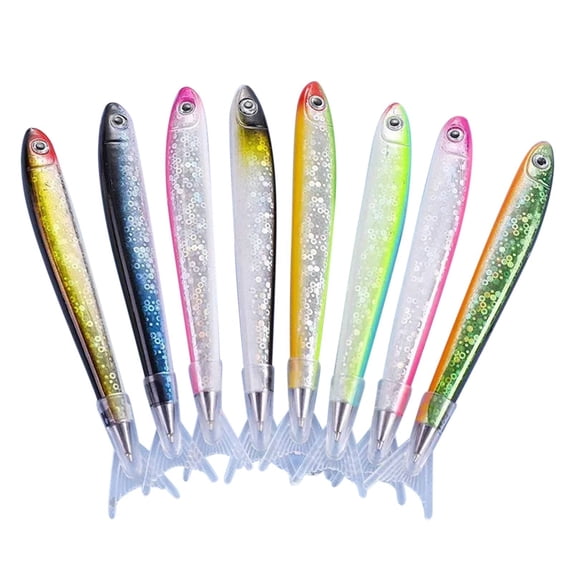 LYINGF 5ml Creative Fish Ballpoint Pen for Stationery Decor with Comfortable Grip, Smooth Writing,Consistent Dark Line,Novelty Design,Office Fun,Supplies, Party Favor,Reliable Performance
