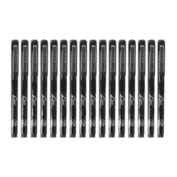 LYINGF 6 PCS Hand Lettering Pens, Calligraphy Brush Pens, Art Markers, for Beginners, Writing, Sketching, Drawing, Illustration, Scrapbooking, Journaling, Black Ink Pen, Hand Lettering, Brush Pens