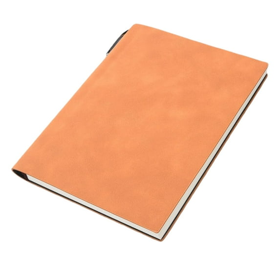 LYINGF A5 Soft Leather Notebook, Thick Business Journal with Pen Loop | for Meeting Notes, Daily Planning & Work Organization, Professional Style for Office and Personal Use