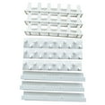 thumbnail image 1 of LYINGF Adhesive Wall Hanging Storage Hooks, Jewelry Display Organizer and Necklace Hanger, Self-adhesive Clear Jewelry Hooks, Wall Mounted Jewelry Holder for Necklace Display, Space Saver Organizer, 1 of 9