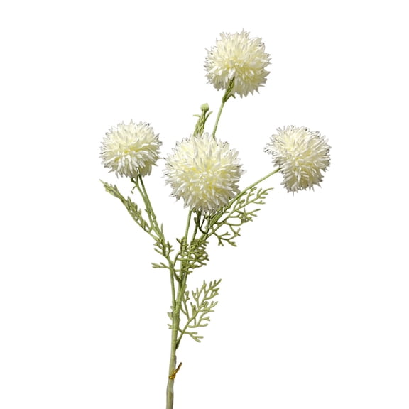 LYINGF Artificial Silk Pompon Flowers, Silk Small Mini Chrysanthemum Ball with Stems for DIY Bouquets Centerpieces Vase Filler, Home Table Kitchen Decorations and Craft Projects