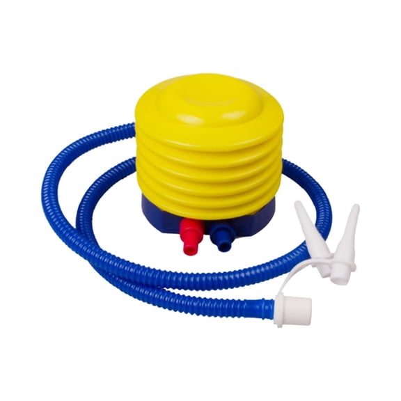 LYINGF Bellows Style Foot Pump,Yoga Ball Pump Exercise Balls Pumps Manual Hand Foot Press Air Inflator,Stopper Adapter Kit for Balloon Swimming Ring Pool Float Inflatable Bed Pillow Boat