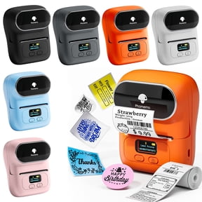 LYINGF Bluetooth Thermal Label Maker, 2-Inch Barcode Label Printer for Small Business and Home, Creates Address, Barcode, Logo, Clothing, Mailing Stickers, Works with Phones and PCs