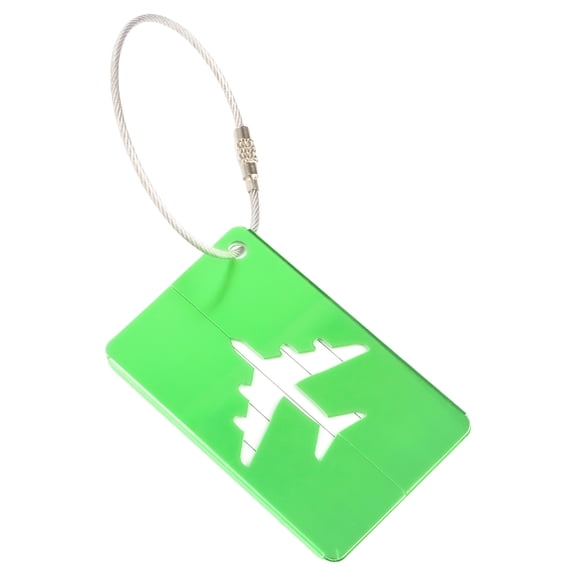 LYINGF Boarding Pass for Overseas Travel Luggage Tag, Tag Metal Luggage Tags Drop Bags Luggage Boarding Pass, Approved, Privacy Protection Travel Essentials Bag Tags, Luggage Label