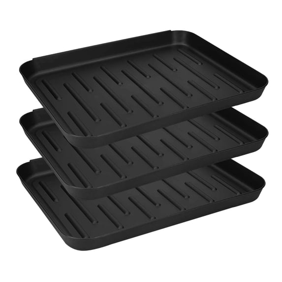 LYINGF Boot Tray with Raised Lip for Floor Protection - Multi-Use Mat for Pet Bowls, Muddy Shoes, and Paint Cans, Ideal for Garage, Indoor, and Outdoor Entryway Use