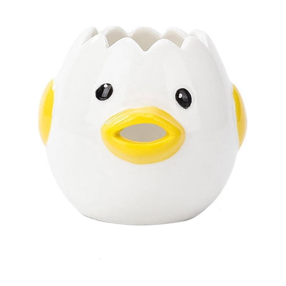 LYINGF Cartoon Silicone Egg Separator, Tool To Separate Egg Yolk From Egg White, Swallow Release Yolk Divider And Egg Extractor, Baking And Kitchen Gadget