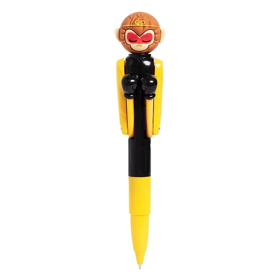 LYINGF Classic and Fun Interactive Stress Relieving Ballpoint Pen Featuring Wukong Theme, Engaging Learning Experience, Perfect as Gifts for Birthday, Party and Holiday Occasions