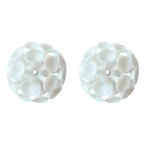 LYINGF Disc Golf Retriever Suction Cup Ball, Securely Attaches to M5 Pole, Retrieves Discs from Trees and Shrubs. Suction Ball Attachment Only, Does Not Include Pole