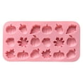 thumbnail image 1 of ​​LYINGF​​ Fall Silicone Candy Molds with 36 Cavities - 3D Autumn Maple and Pumpkin Shapes for Thanksgiving Treats, Seasonal Baking Molds for Chocolate and Candies, 1 of 9