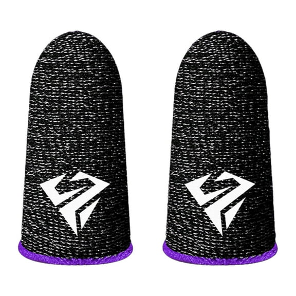 LYINGF Gaming Finger Sleeves, Breathable Anti-Sweat for Touchscreen, Mobile Game Accessories for Smooth Glide and Precision Control, Optimized for FPS and Battle Games